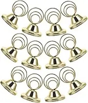 Elegant Metal Photo Holders 12pcs Name Card Holders Memo Clip Wedding Secure Table Display