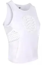 Exxact Sports Youth Baseball Chest Protector, Tank Top Sternum Chest & Ribs YXS