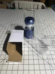 Blue Mini Camp Light Lantern Battery Flashlight B489