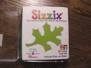 SIZZIX Original Small Green Die, Leaf #4 - # 38-0221