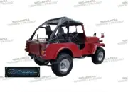 Bikini Top for Mitsubishi Jeep J53 J55 J56 J57 J59 – Fits Original Roll Bar!