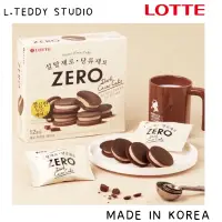 在飛比找蝦皮購物優惠-現貨🔥韓國🇰🇷LOTTE 樂天 ZERO 無糖 巧克力派 曲