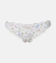 [Marysia] Marysia Antibes scalloped bikini bottoms AU 8 multicoloured