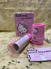 在飛比找Yahoo!奇摩拍賣優惠-ゞ媽咪小舖﹏╭°新二手hello kitty隨行果汁機 /榨