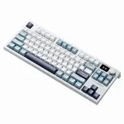 LANGTU LT84 Tri-mode Mechanical Gaming Keyboard with Display Screen and Knob 84 Keys Sandwich Structure Hot Swappable RG