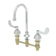 T&S Brass 8" Concealed Deck Mount Mixing Faucet w/ 5-3/4" Gooseneck