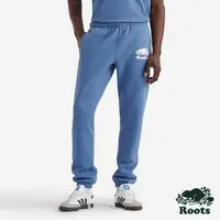 在飛比找momo購物網優惠-【Roots】Roots 男裝- ORIGINAL 棉褲(藍