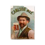 Vintage Carlton Draught Advert Wall Art
