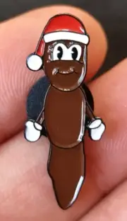 MR. HANKEY Christmas poo enamel pin - cartoon funny - FREE SHIPPING