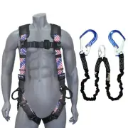 AFP Demon Fall Protection Comfortable Safety Harness (OSHA/ANSI PPE) Universal
