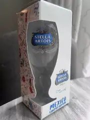 Stella Artois Beer Glasses Better World 2019 Limited Ed Mexico Chalice 33cl