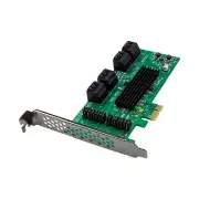 8 Port SATA3.0 PCI Express Expansion Card PCI-E SATA Controller Card