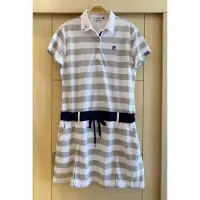 在飛比找蝦皮購物優惠-日本購入帶回 正品 FILA 斐樂 條紋連身高爾夫球衣/連身