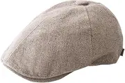 [svlftecon] Unisex Newsboy Cap Flat Ivy Hat Cabbie Hunting Driving Hat for Summer Spring Adjustable Series 7