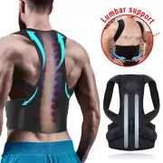 Adjustable Posture Corrector Back Support Shoulder Brace Belt For Men Women USPS