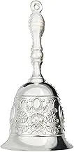 Dinner Bell | Vintage Relief Christmas Bells,Aesthetic Decorative Hand Held Bell for School Church Weddings Hotels Kitchen Ringing