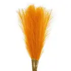 18Pcs Pampas Artificial Grass,21" Fake Pampas for Wedding Decor,Golden Yellow