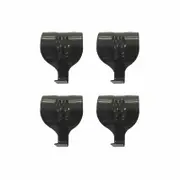 Everhang 24mm Black Picture Rail Hook - 4 Pack