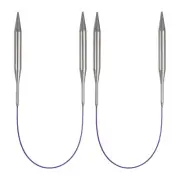 2pcs 15.75" Circular Knitting Needles US 15/10.0mm Needles 4.33"