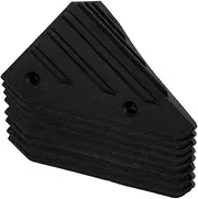 BESPORTBLE Stage Speaker Edge Protectors 8 Pcs Plastic Speaker Corner Guards Vintage Corner Protectors for Cabinet Doors Right Angle Protection