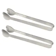 Mini Multi-function Stainless Steel Tongs - 2 Packs