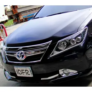 圓夢工廠 Toyota Camry 7代 2011~2014 改裝 鍍鉻銀 車燈框飾貼 前燈框 頭燈框 大燈框