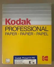 100pc Kodak 8x10 Polyprint Rapid RC Photographic Photo Paper Expired VTG Estate
