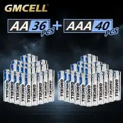 AA and AAA Batteries Combo Pack Contains 36 Double A 40 Triple A Batteries Q0D6