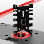 High Precision Tenon Caliper Meter Card Metric Imperial Carpentry Router Saw