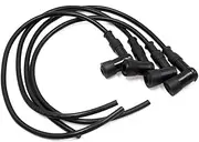 XYWHPGV 4Pcs Silicone 90 Degree Motorcycle Motor Engine Spark Cap Ignition Wire Cable Black(c3183 95550 195ca 3b0d1 f1405 19f28