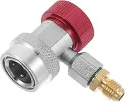 Gatuida Ac R134a Quick Coupler Adapter Hvac Adjustable High Connector Conversion For Car Air Conditioner Manifold Gauge Hose Fittings