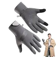 [Generic] Gloves for Cold Weather | Women Men Windproof Ski Snow Gloves | Waterproof Thermal Ski Gloves, Winter Touchscreen Gloves for Cycling, Driving, Hiking