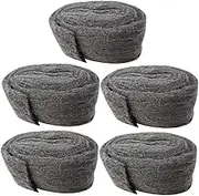 5pcs Steel Wool Filler for Mice Holes Mesh Against Rodents Garage Door Seal