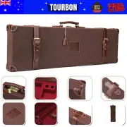 Tourbon Canvas SXS O/U Takedown Shotgun Storage 28-32 Inch Barrel-Hard Gun Case