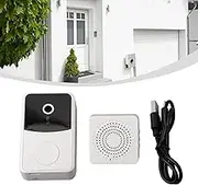 Wireless Wifi Doorbell Doorbell Camera for TUYA WiFi 2.4GHz Camera White Night Vision Indoor Garden