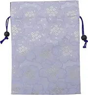 Matsumi Kogei Gold Brocade Goshuin Book Holder, Purple, 10.2 x 7.5 x 0.2 inches (26 x 19 x 0.5 cm)