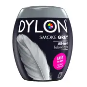 DYLON Textilfarbe Smoky Gray Color & Fixer for 600g Fabric Dye Gray