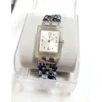 在飛比找蝦皮購物優惠-[售] swatch 紫色閃耀 手錶 腕錶 SELLE ES