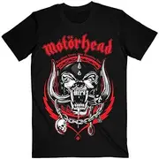 [Rock Off officially licensed products] Motorhead Lightning Wreath T Shirt