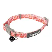 FuzzYard Breakaway Hey There Sweetie Cat Collar Pink 20-30cm