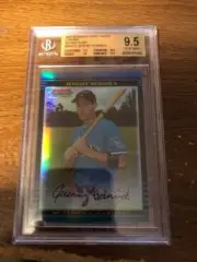 2002 bowman chrome jeremy hermida bgs 9.5 refractor /300