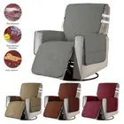 Recliner Sofa Cover Protector Anti Slip Side Pocket Armchair Washable Chair Mat