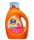 TIDE DETERGENT LIQUID LAUNDRY W/DOWNY APRIL FRESH FABRIC SOFTENER 69 OZ EACH (1)