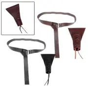 Vintage Style Leather Sword Scabbard Holder Perfect for Stage Performances