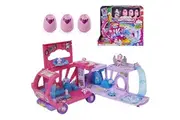 Hatchimals CollEGGtibles, Transforming Rainbow-Cation Camper Toy Car with 6 Exclusive Characters, 10 Accessories, Kids Toys for Girls Ages 5 and up