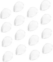 HONMEET Nail Art Tips Display 100pcs Glass Nail Polish Display Beads Nail Charts for Salon Polish Board Display