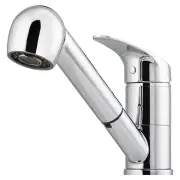 OLIVERI London Pull Out Spray Mixer - Chrome LON580FCR-P