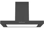 Omega 90cm Canopy Rangehood - Matte Black
