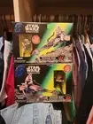 1997 Star Wars Power Of The Force POTF Speeder Bike Luke Skywalker & Leia ENDOR