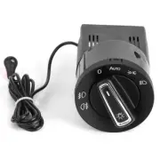 Auto Headlight Switch Chrome w/ Light Sensor Module For VW Golf Mk4 Passat Polo] (for: Volkswagen)